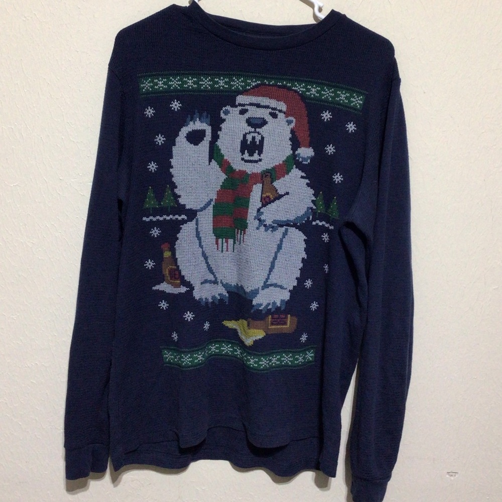 🌈🌈 Party Polar Bear Christmas Thermal